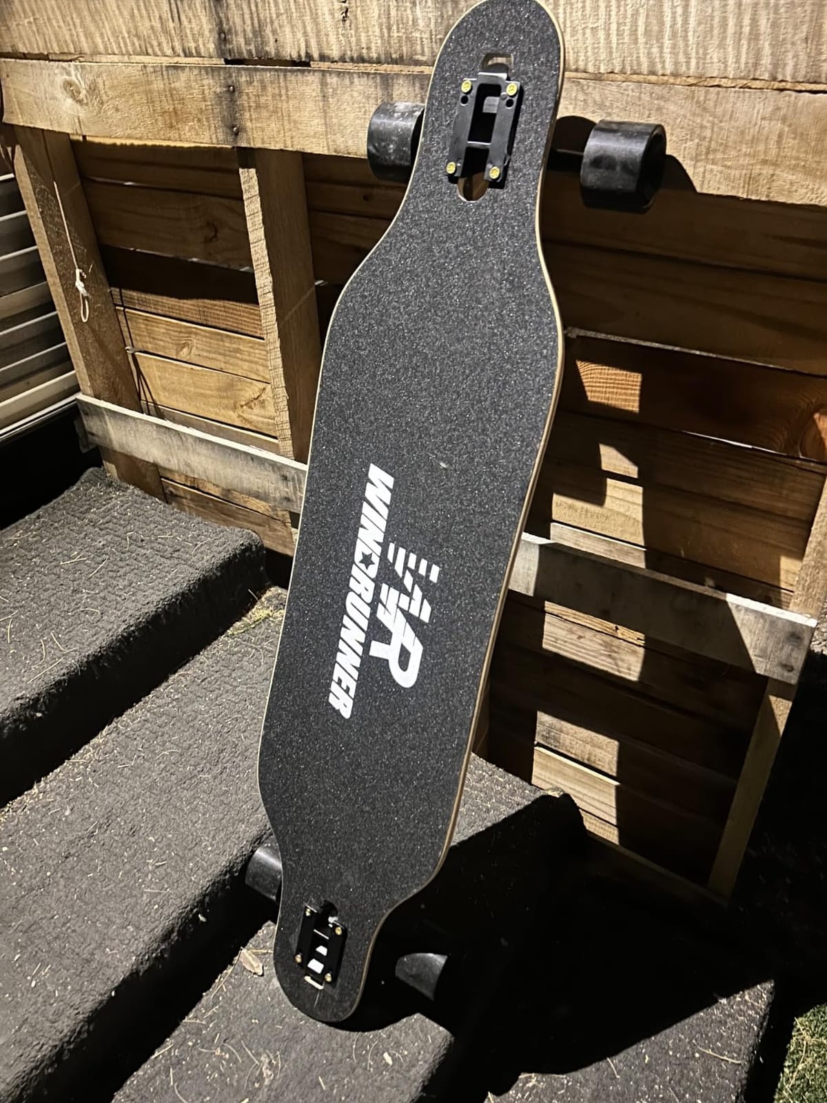 Windrunner 41inch Freeride Longboard Skateboard,8-Ply Natural Maple Drop Through Freestyle Complete Skateboard Cruiser Pintail for Cruising,Carving,Free-Style and Downhill with T-Tool customer photo 1