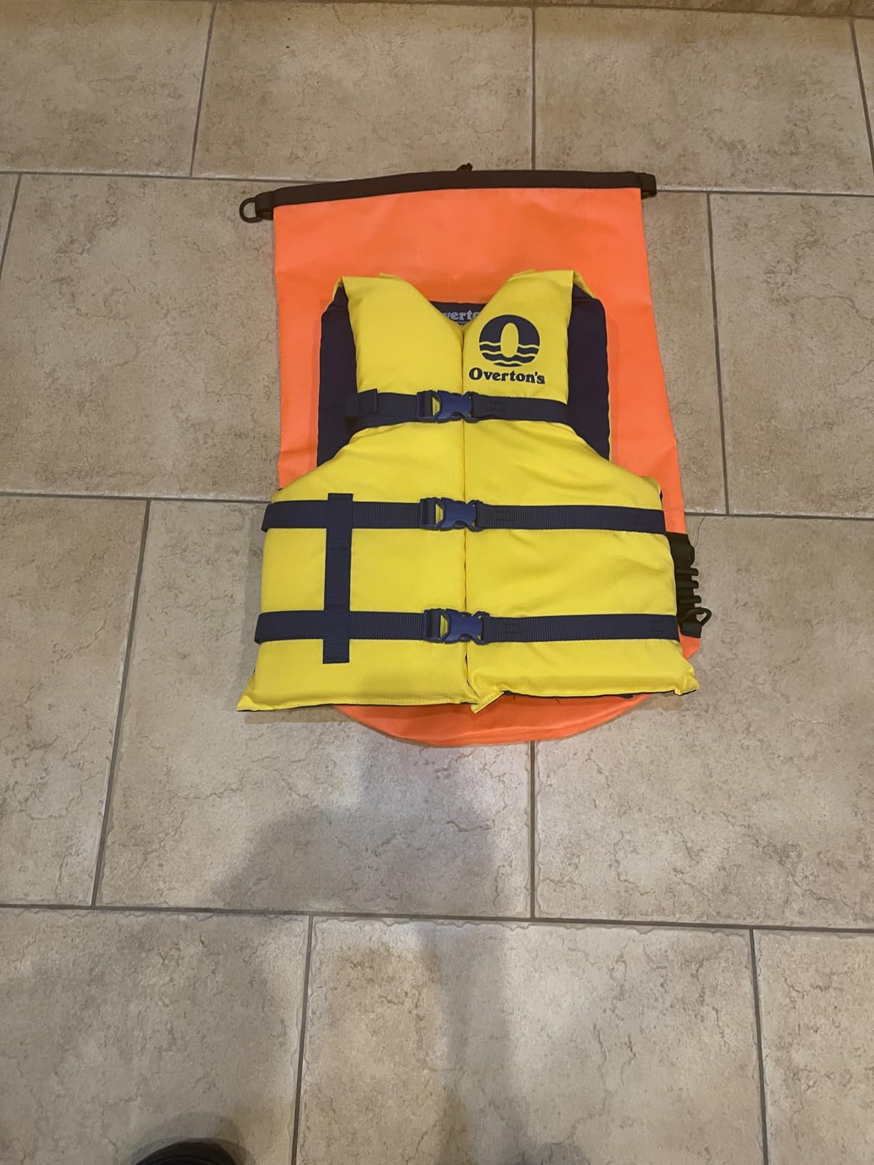 Overton's Universal Adult Life Jacket - Pack of 4, Nylon Shell with Closed-Cell Foam, Open Sides and Sturdy Belts, USCG Approved Type III, Fits Chest Sizes 30