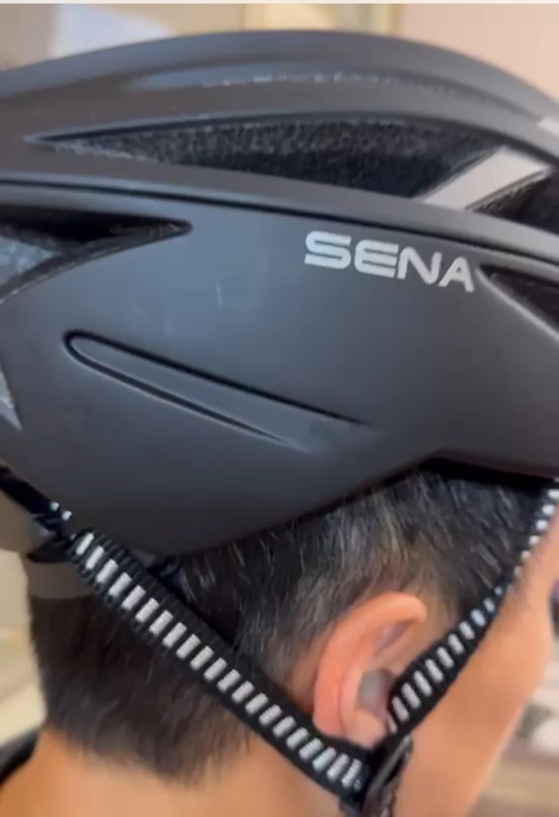 Sena R2 / R2 EVO / (Alexa Built-in) only R2X, Smart Bluetooth and Mesh Intercom Communications Road Cycling Helmet customer photo 1