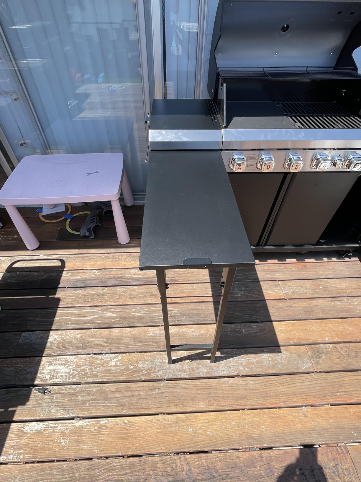 Brand-Man 6-Burner Gas Outdoor Kitchen Grill Island with Side Burner customer photo 1