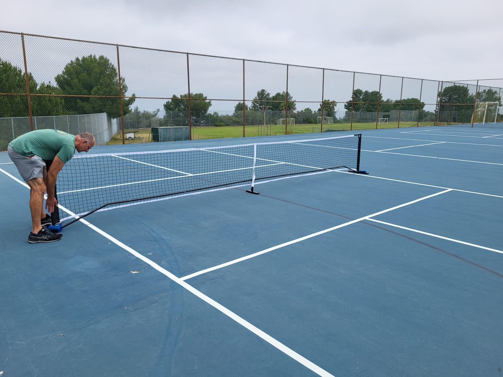 DULCE DOM 22FT Pickleball Net Set for Family Fun & Outdoor Recreation customer photo 1