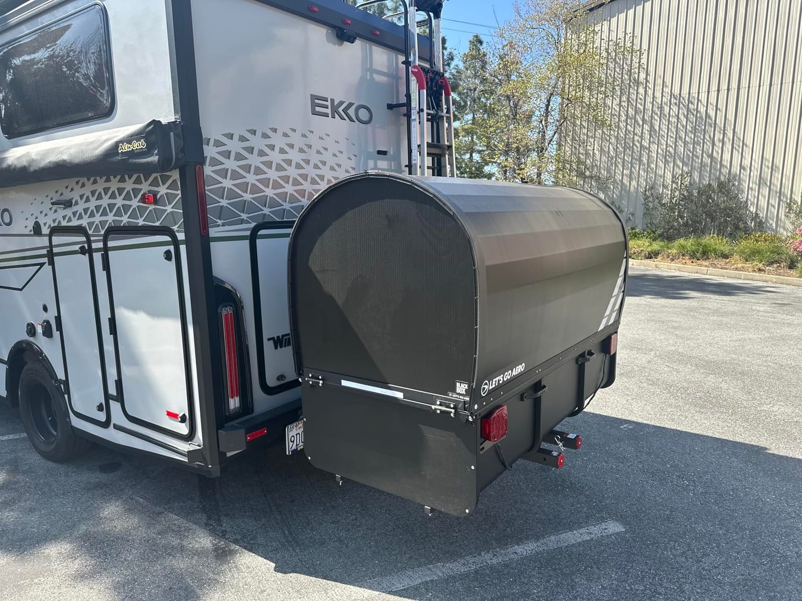 Let's Go Aero BlackBox PRO Slide-Out Enclosed Cargo Carrier | 64 cu. ft. customer photo 2