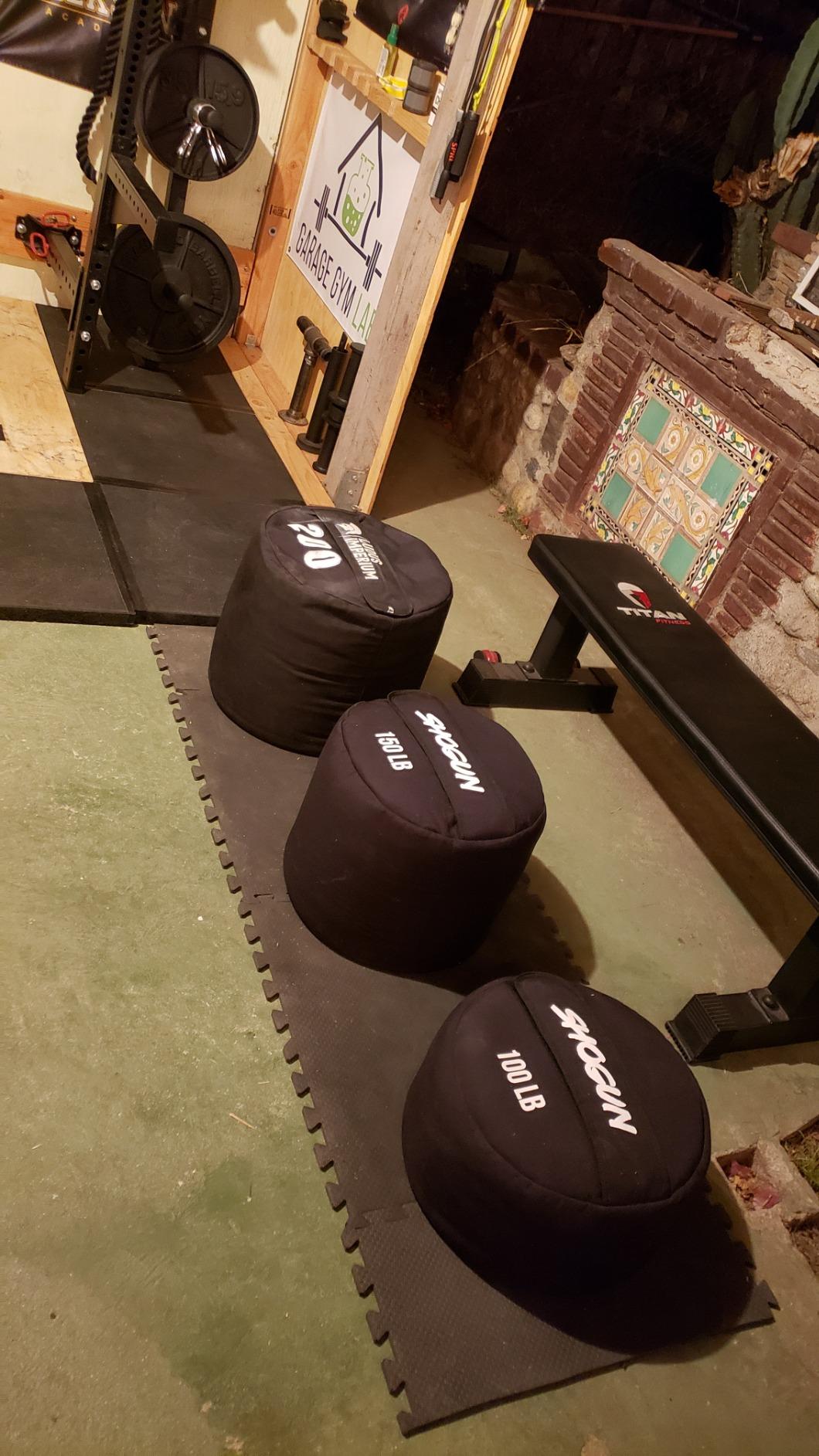 Shogun Sandbags for Working Out – Heavy Duty Workout Sandbag for Weight Training, Cross Training, Strongman, Fitness & Military Use – Adjustable Exercise Sand Bags for Full Body Training customer photo 2