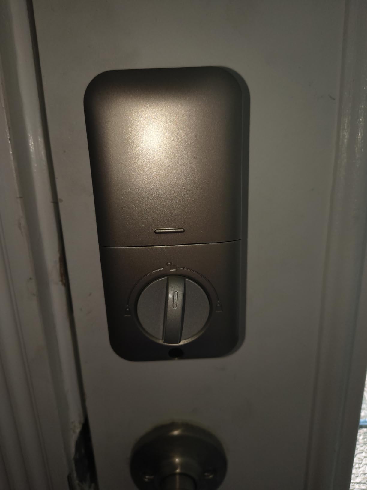 TEEHO TE001 Keyless Entry Deadbolt with Keypad for Front Door, Satin Nickel customer photo 1