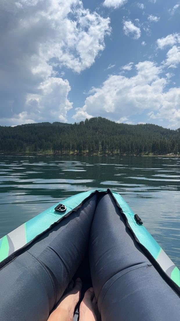 Bestway Hydro Force Inflatable Kayak Set | Includes Seat, Paddle, Hand Pump, Storage Carry Bag | Great for Adults, Kids and Families customer photo 2