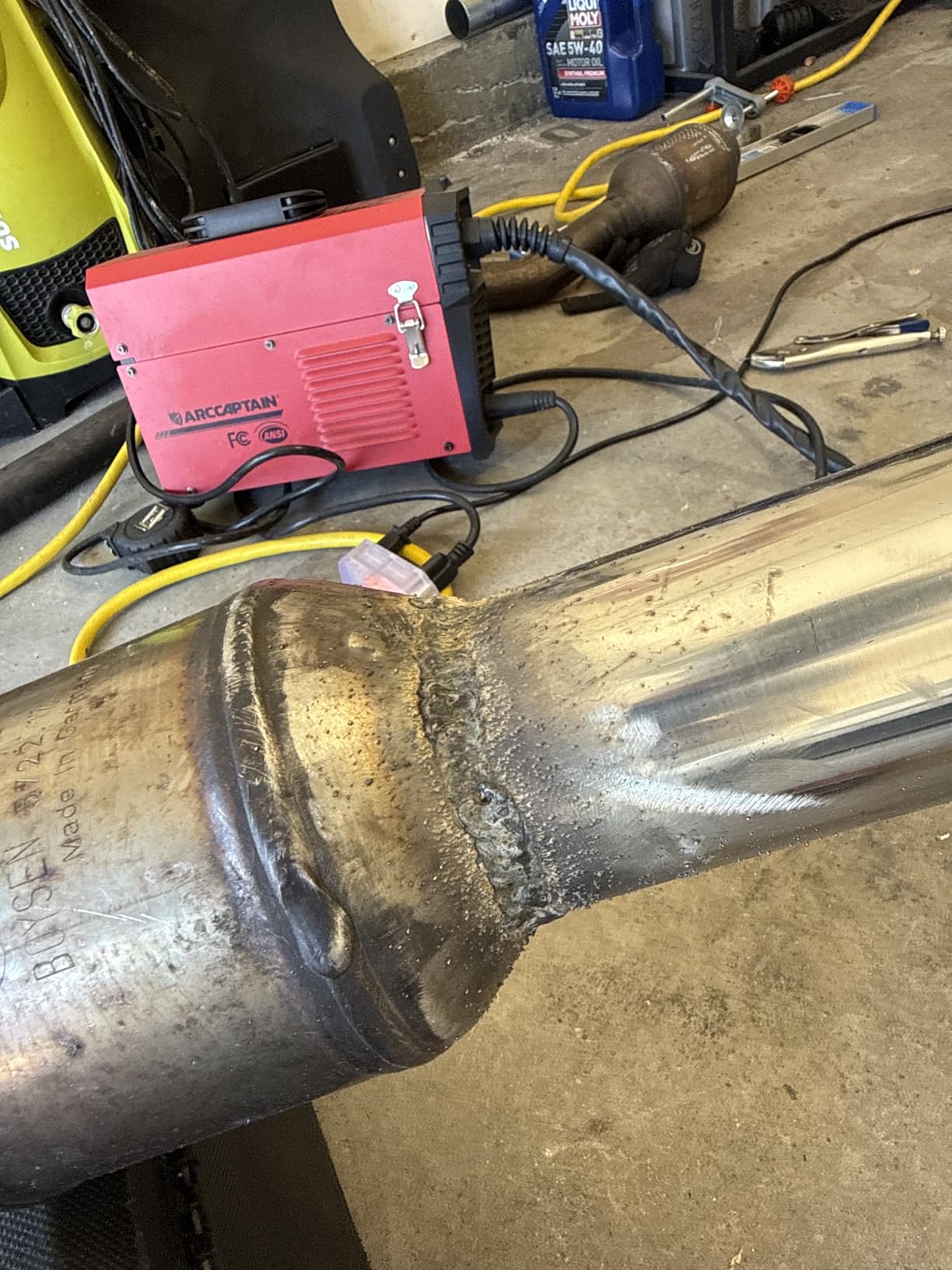 ARCCAPTAIN 130A Flux Core Welder MIG Welder 110V Gasless MIG Stick Lift TIG customer photo 1