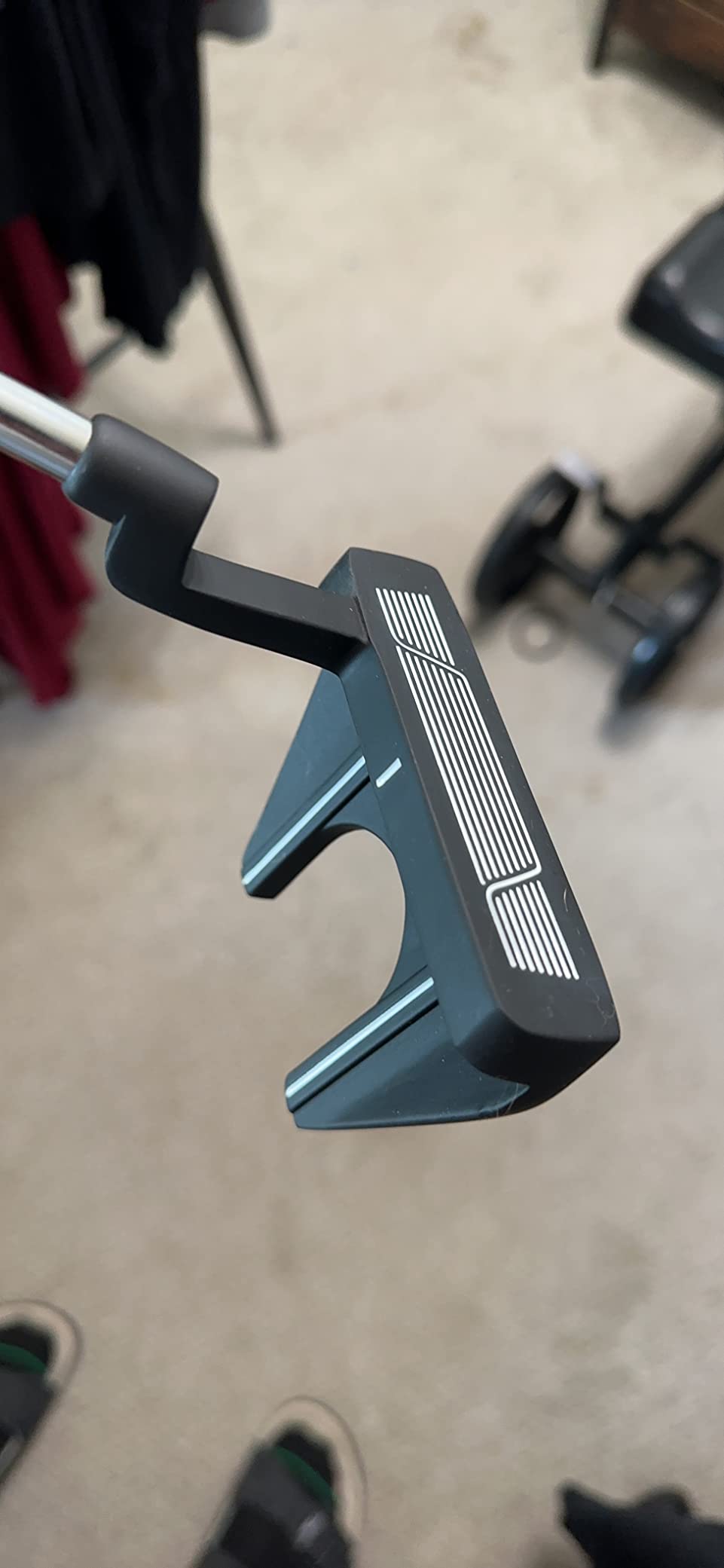 Mile High Life Golf Putter Right-Handed Matte Black with Aim Line & Grip customer photo 1