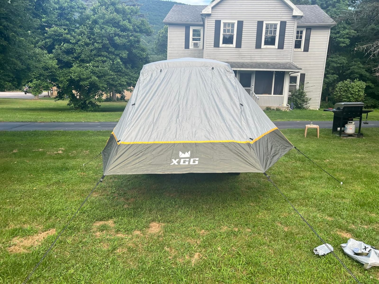 SUV Tailgate Tent with Awning, 2-Person Hatchback Tent for Camping customer photo 1