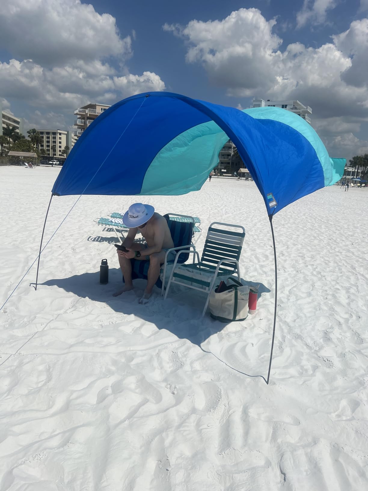 Shibumi Shade Quiet Canopy Version | Beach Tent | Sets Up in 3 Mins customer photo 2