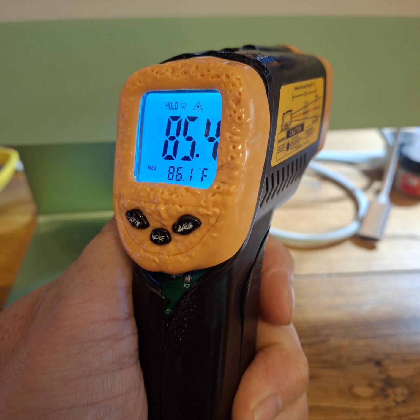 Etekcity Infrared Thermometer Laser Temperature Gun 774 customer photo 1