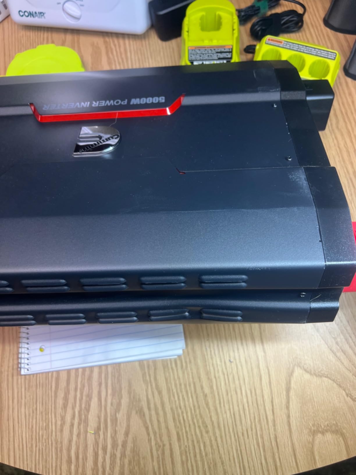 Cummins 5000 Watts Inverter Modified Sine Wave Truck Inverter 12 Volts to 110 Volts Four AC Outlets Two USB Ports (Plus Cable Kit)- CMN5000W - Inverters for Vehicles, Van Life, Camping customer photo 1