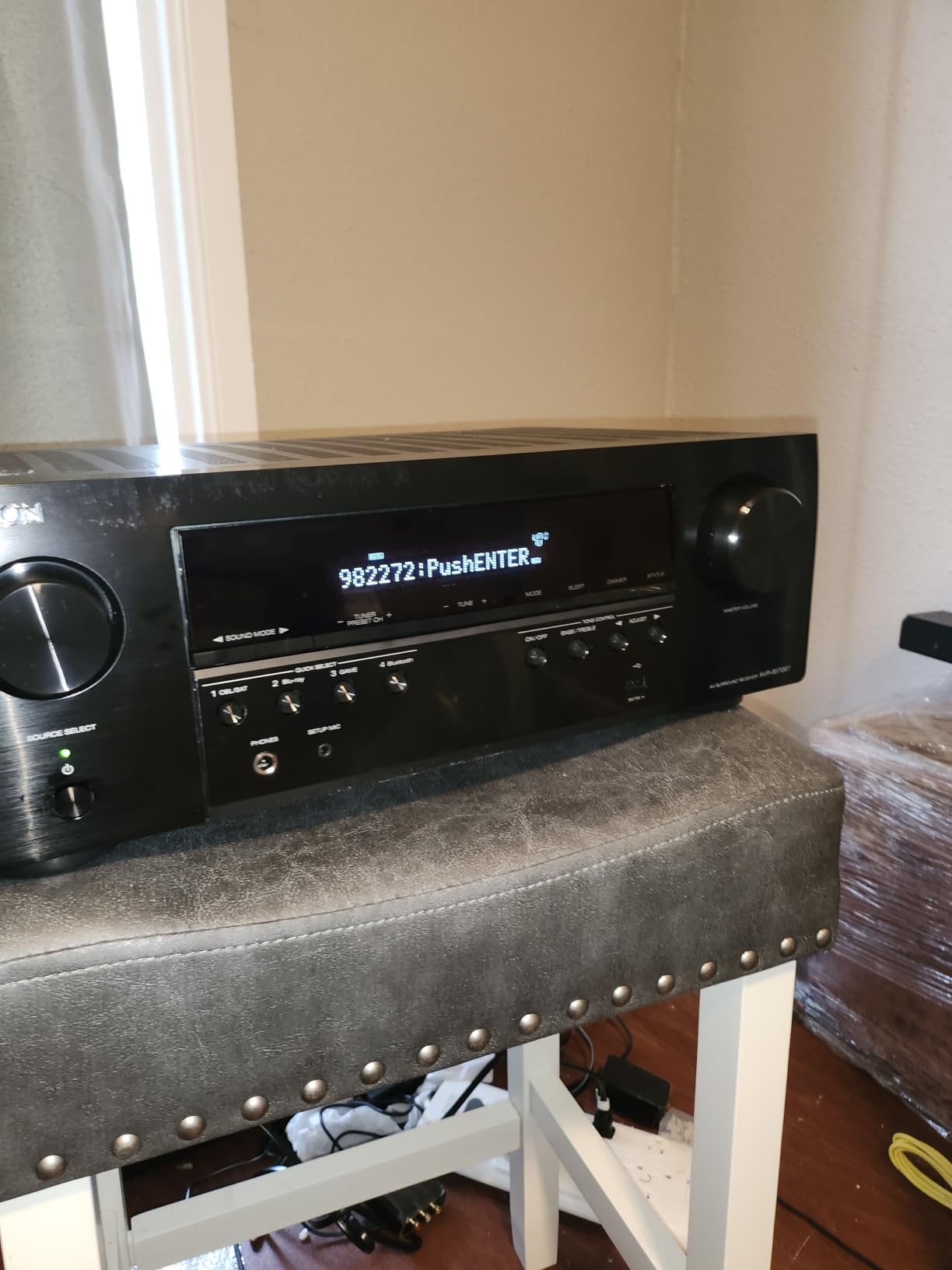 Denon AVR-S570BT 5.2 Channel AV Receiver - 8K Ultra HD Audio & Video customer photo 1