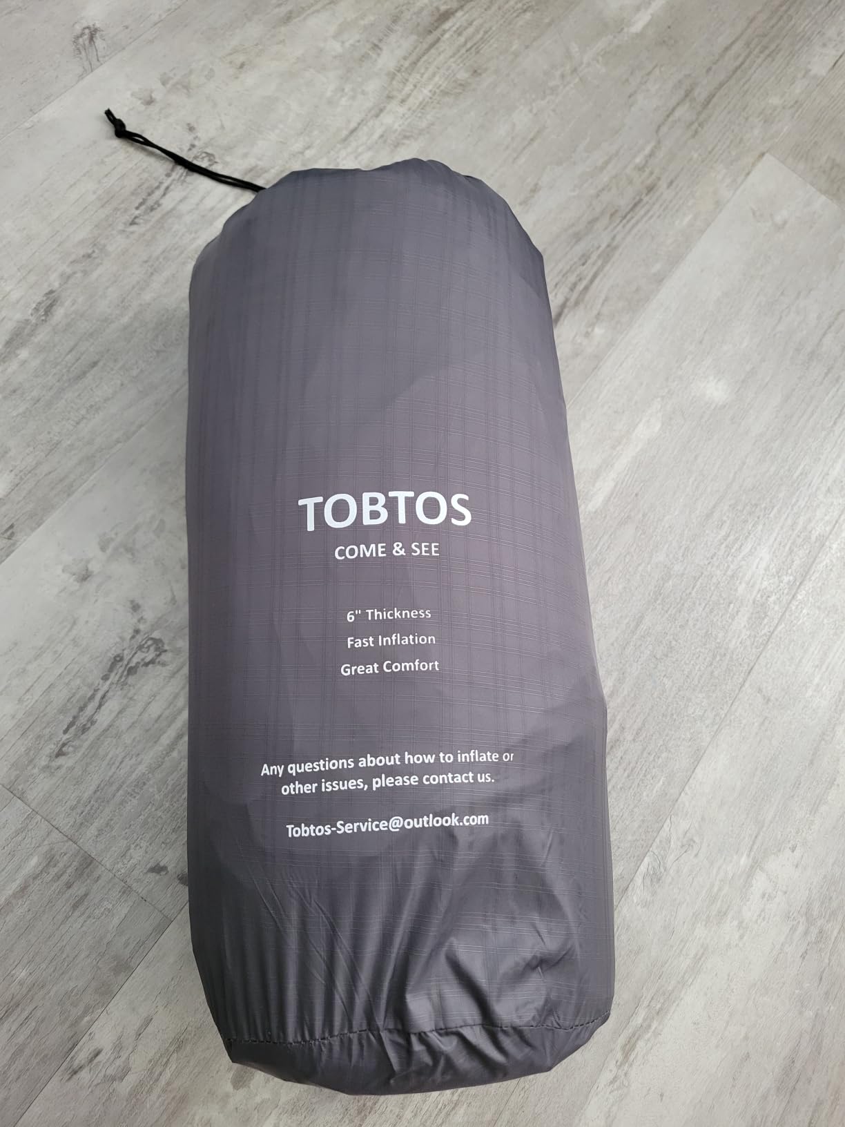 TOBTOS Double Sleeping Pad for Camping, Extra Thick 6
