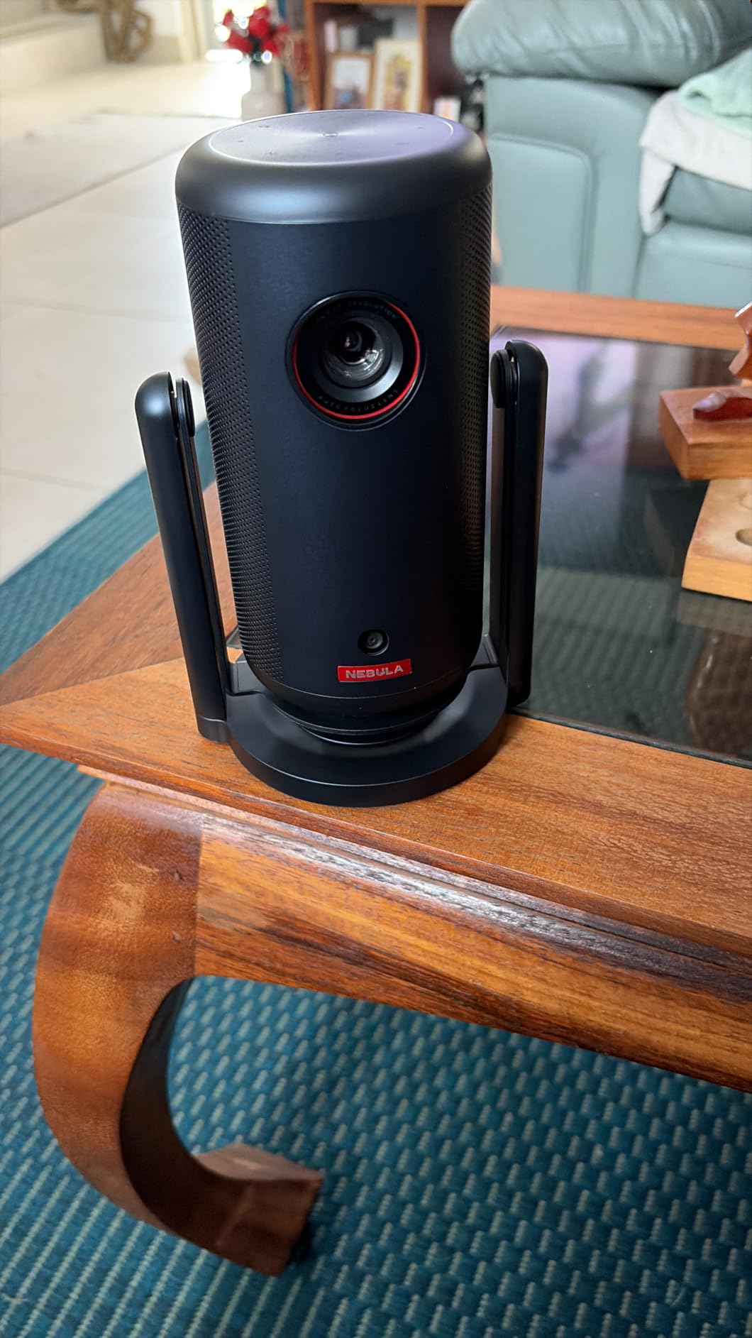 NEBULA Capsule 3 Laser Outdoor Portable Mini Smart TV Projector customer photo 1