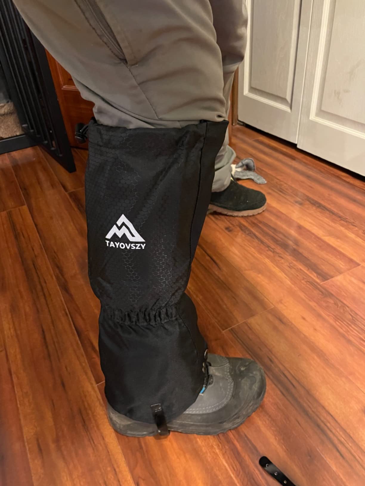 Gaiters for Hiking – Waterproof and Breathable Leg Gaiters for Women and Men Boots, Adjustable Lightweight Shoes Gaiters for Hunting, Hiking, Mountaineering, Snow Gaiters for Hiking Boots customer photo 2