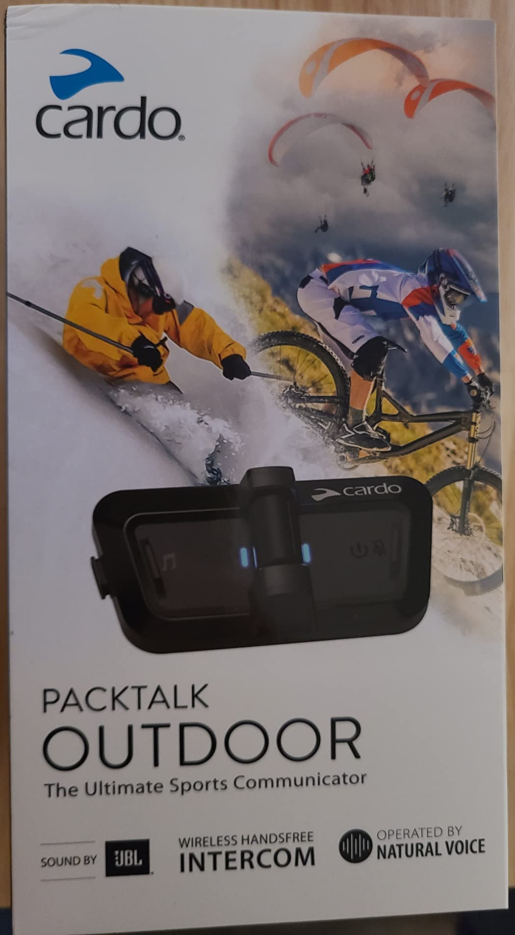 Cardo PACKTALK Outdoor Helmet Communication System, Great for Ski, Snowboard and Cycling (Black, Single Pack) customer photo 2