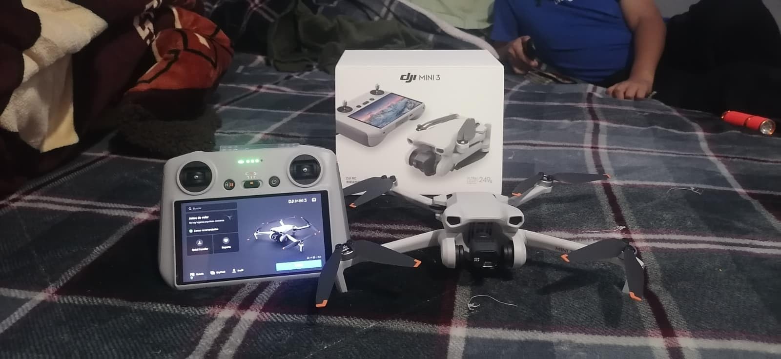 DJI Mini 3 With DJI RC, 3-Axis Mechanical Gimbal Mini Camera Drone customer photo 1