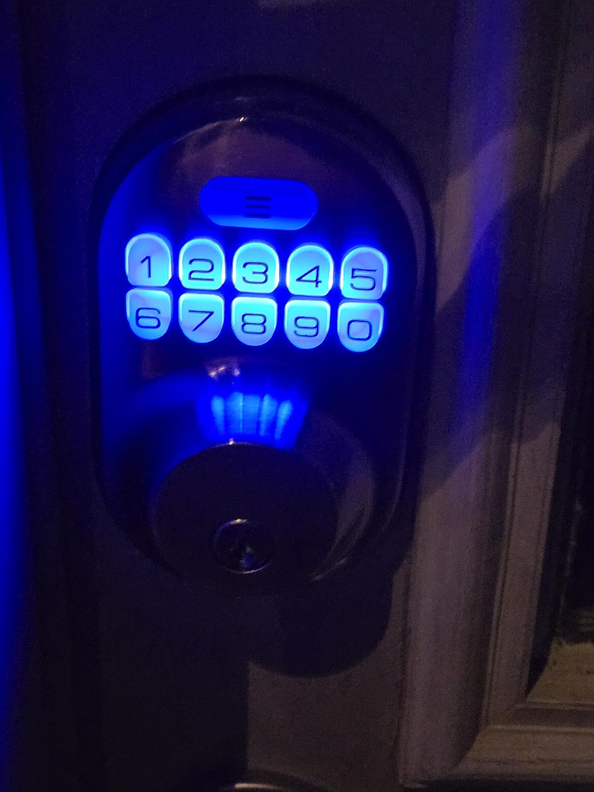 Veise RZ-A Electronic Keypad Deadbolt Door Lock, Matte Black customer photo 2