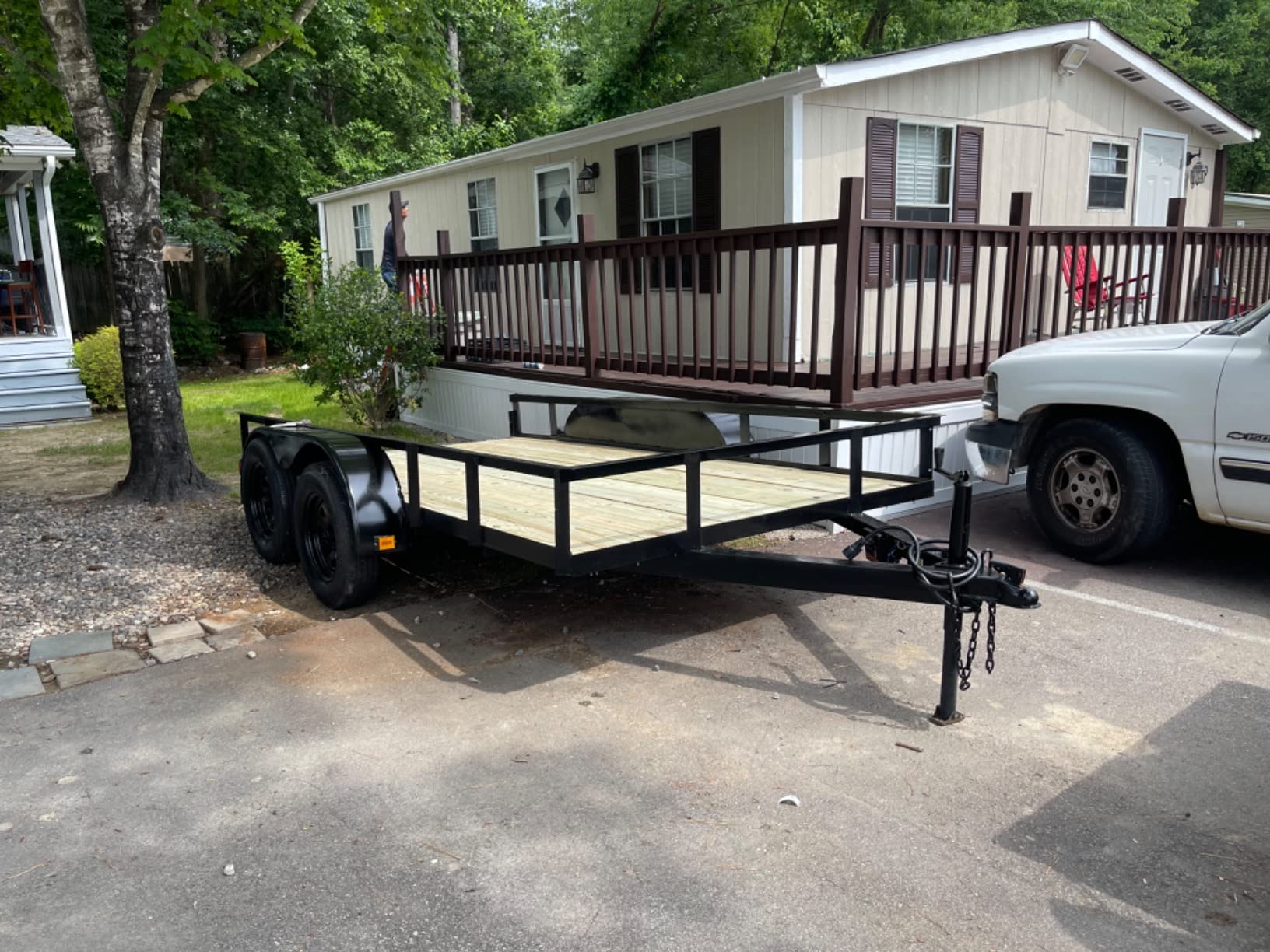 CheeMuii 8FT 7 Way Trailer Wiring Harness Kit & Junction Box 7 Trailer Cord customer photo 2