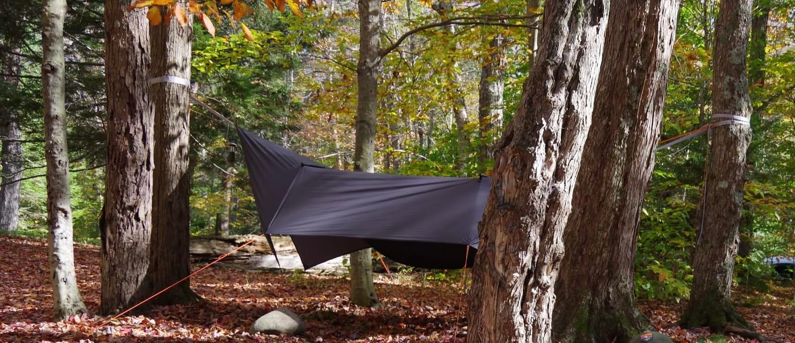 Onewind Penumbra Hot Tent, 14ft Camping Hammock Tarp for 4-Season, Waterpoof and Flame Retardant Hammock Rain Fly with Stove Jack for Winter, Outdoor Camping, OD Green customer photo 1