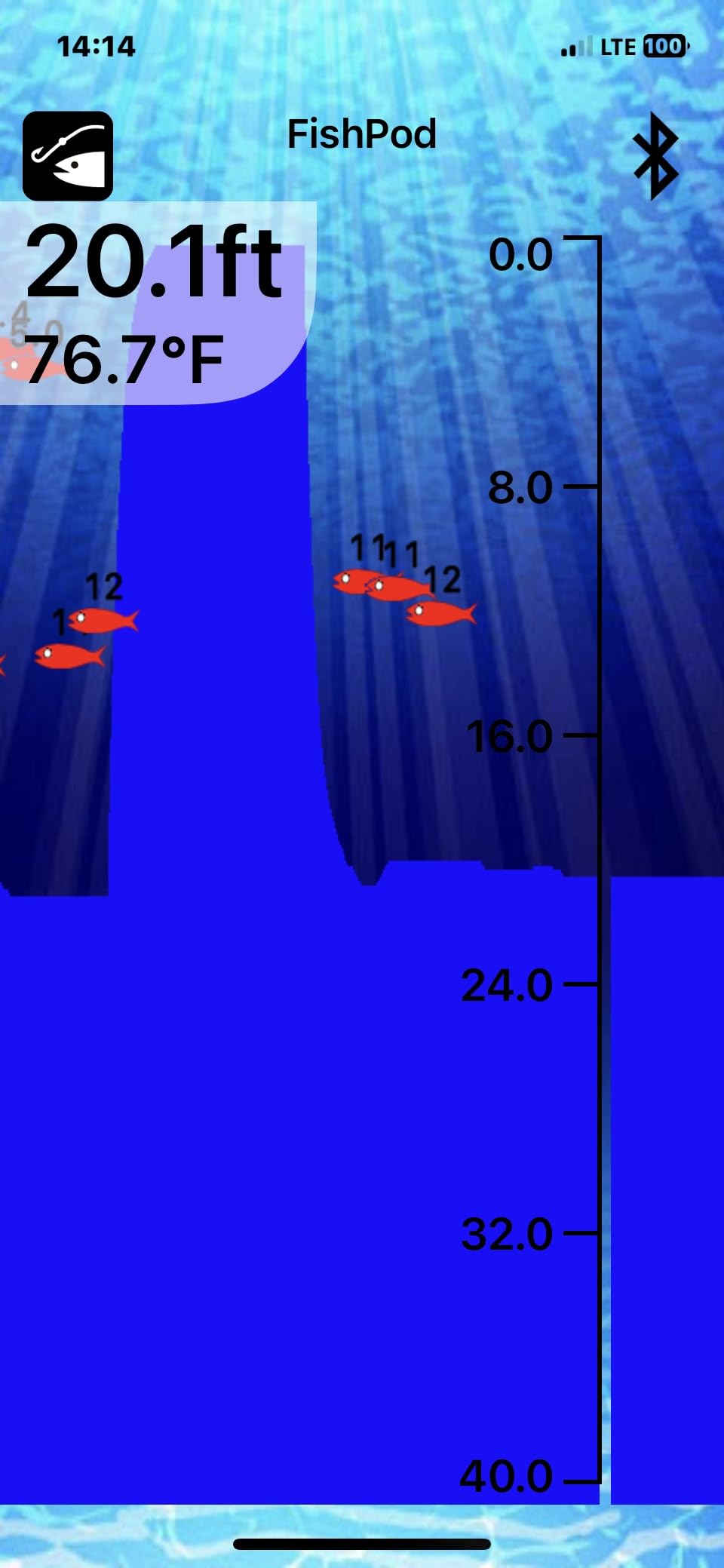 FishPod 5X Bluetooth Fish Finder with AI Technology customer photo 2