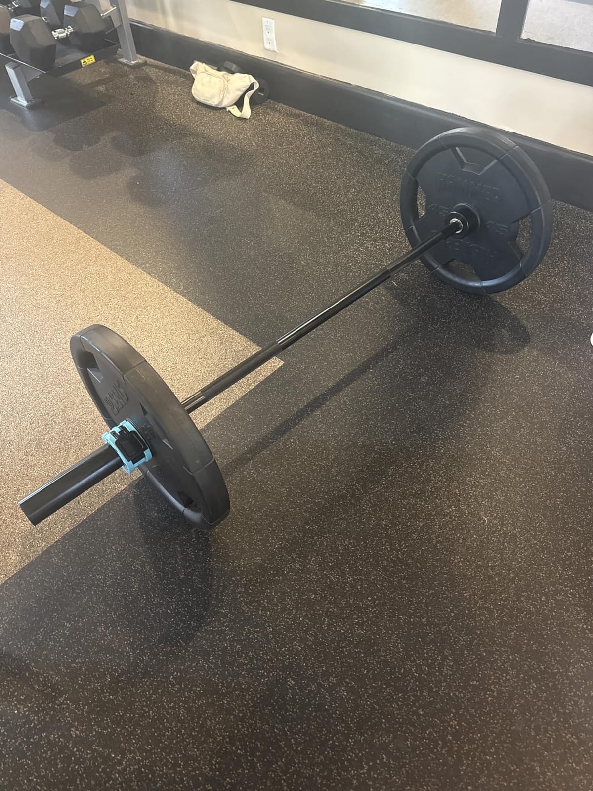 LIONSCOOL 4ft/4.9ft/6ft 2-Inch Olympic Barbell for Strength Training customer photo 2