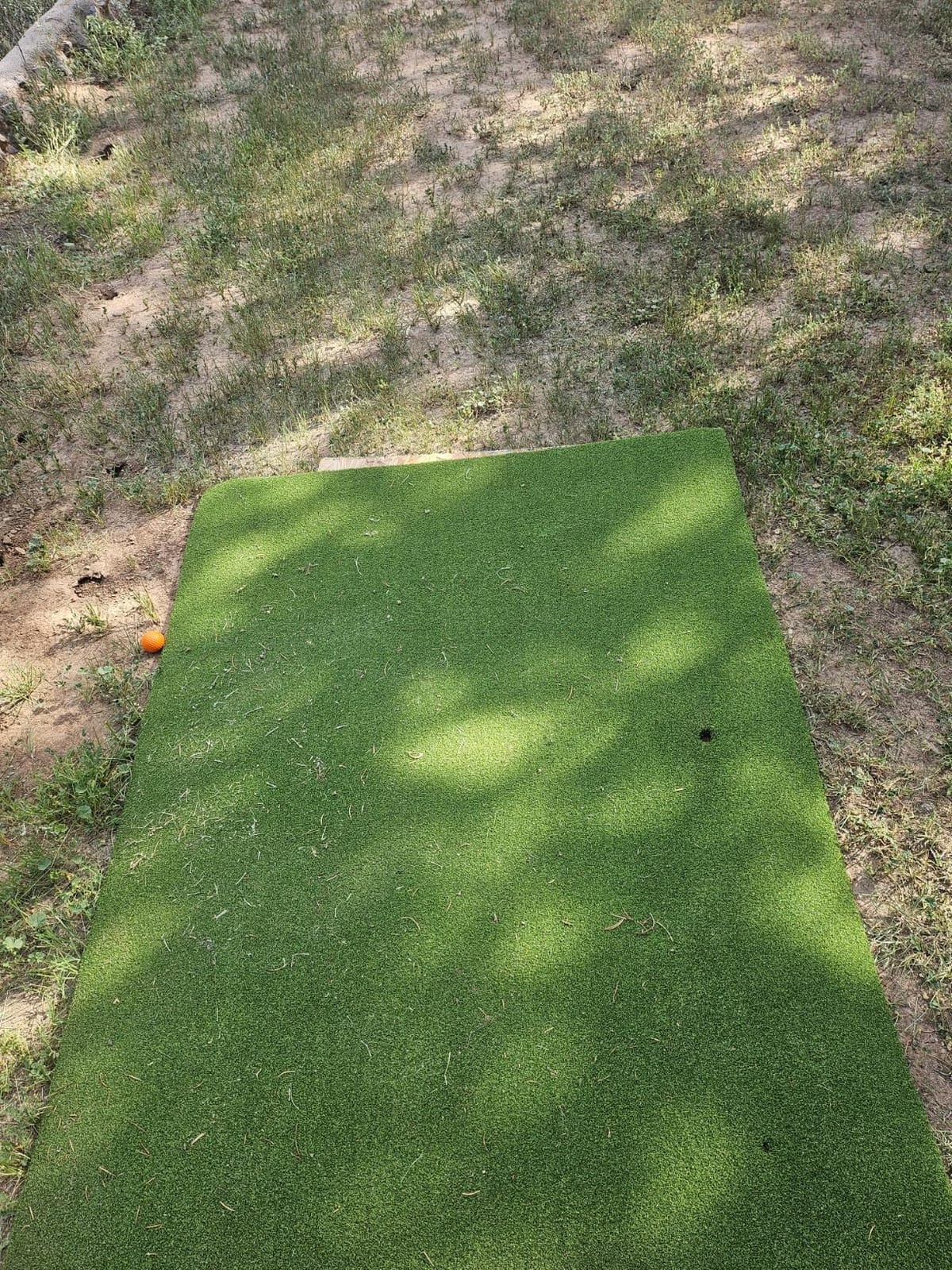 Golfguru Golf Mat, 5x4ft/5x5ft Dense Elite Golf Hitting Mats Practice with 10 Balls, 9 Tees, Heavy Duty Artificial Hitting Training Mat for Backyard Driving Chipping Indoor Outdoor Simulators customer photo 1