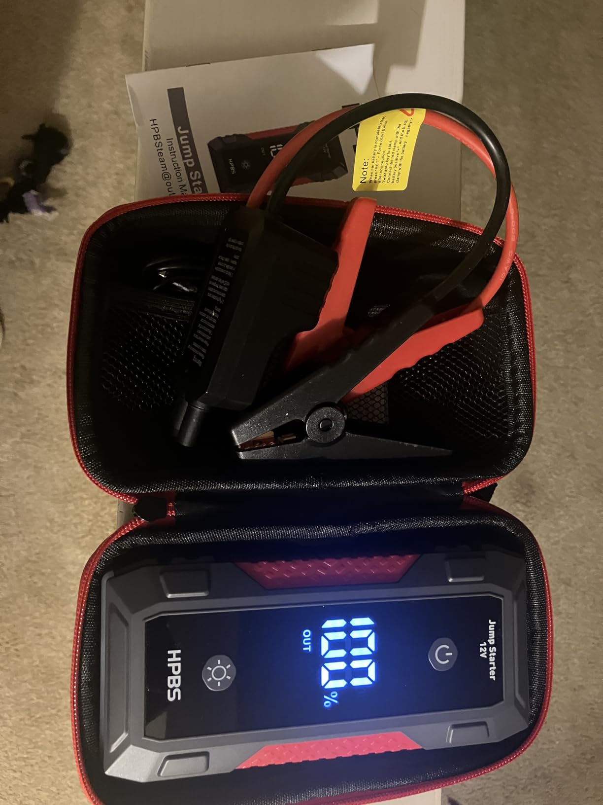 H50 Jump Starter - 5000A Jump Starter Battery Pack for Up to 10.0L Gas and 8.0L Diesel Engines, 12V Car Battery Jumper Starter Portable with 3.0