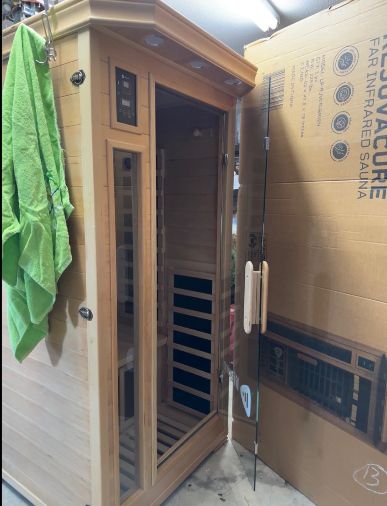 LifePro Rejuvacure 1 or 2 Person Indoor Sauna, Red Light, Low EMF Models customer photo 1