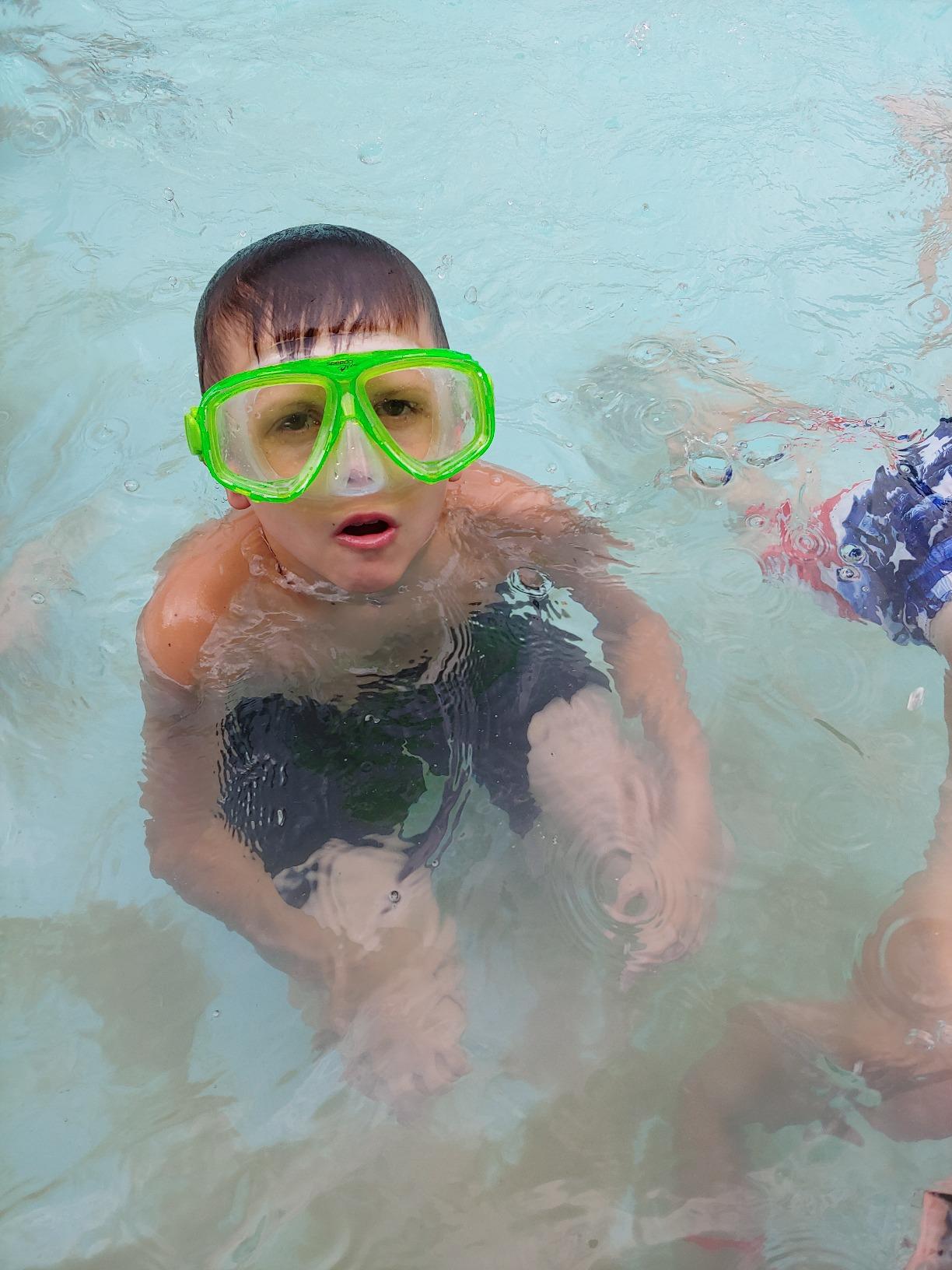 Speedo Unisex Child Adventure Mask Junior Swimsuit Separates customer photo 2