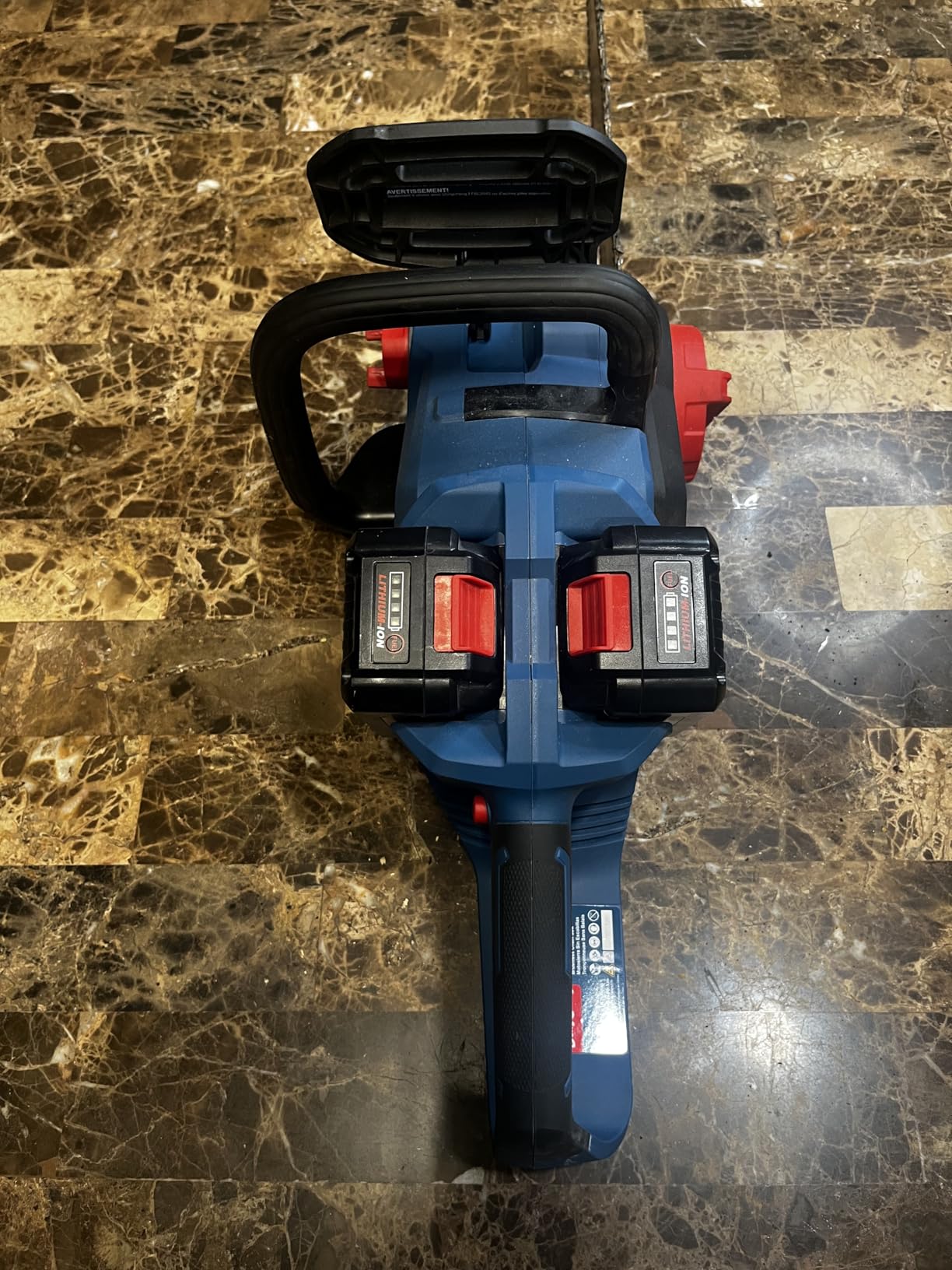DongCheng 40V 16-Inch Brushless Cordless Chainsaw with 2x4.0Ah Batteries – Gas-Like Power for Tree Felling, Storm Cleanup & Firewood, Tool-Free Tensioning, Auto Oiler, Chain Brake customer photo 1