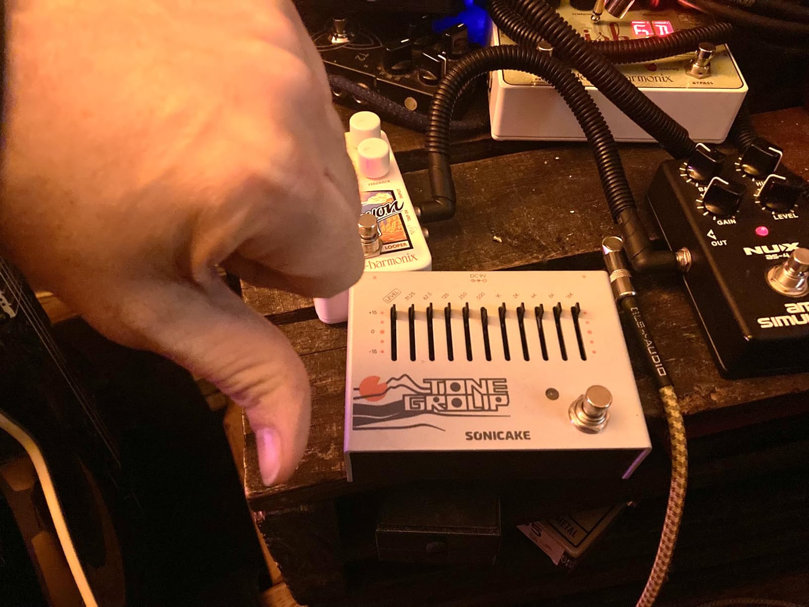 SONICAKE Delay Reverb 2 in 1 Guitar Effects Pedal - Levitate customer photo 2