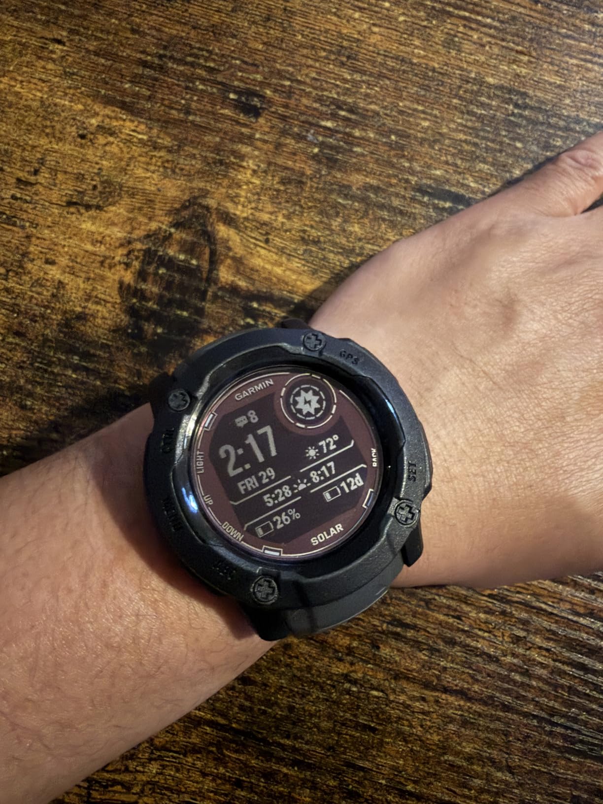 Garmin Instinct® 2X Solar, Rugged Outdoor Smartwatch, 50mm, Graphite customer photo 2