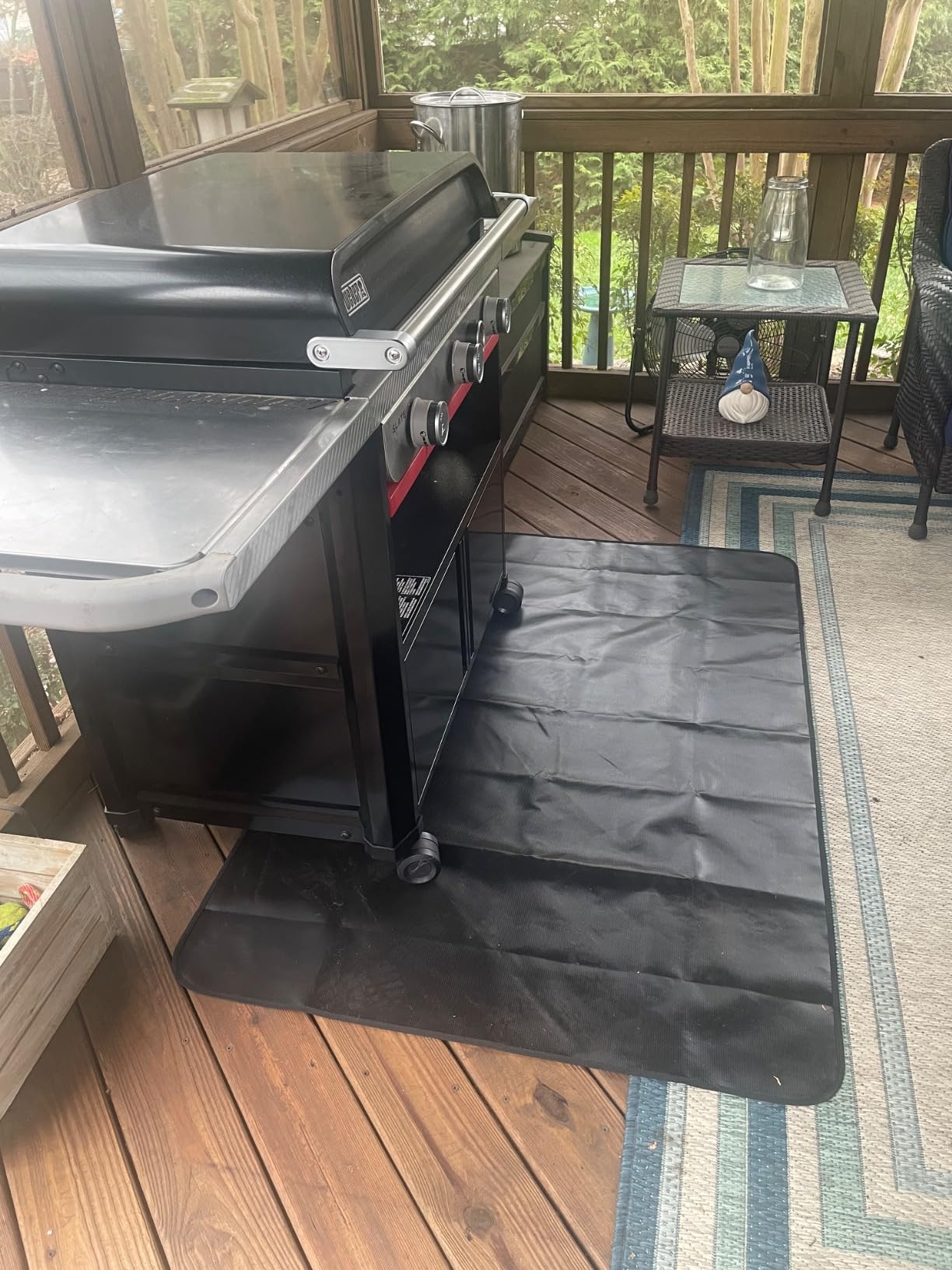 Protebox 60 x 40 inch Under Grill Mats for Outdoor Grill BBQ Deck Protector customer photo 1