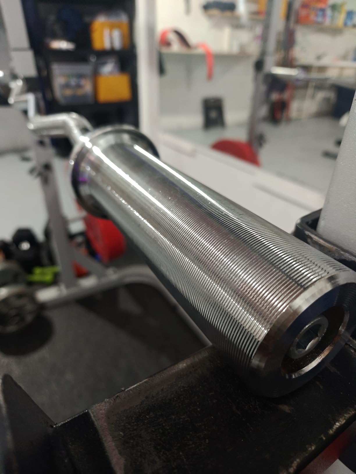 Olympic EZ Curl Barbell Bar, 47