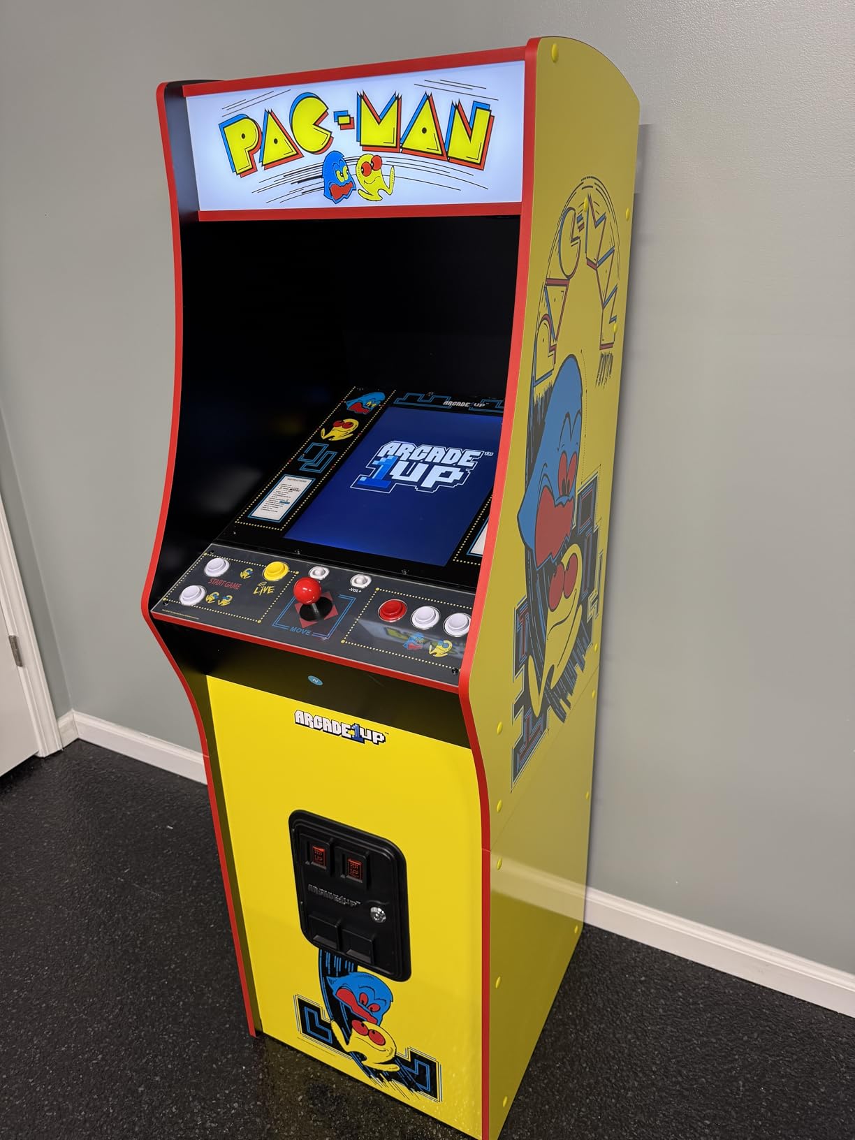 Arcade1Up Pac-Man Deluxe Arcade Gaming Cabinet, 14 Classic Games customer photo 1