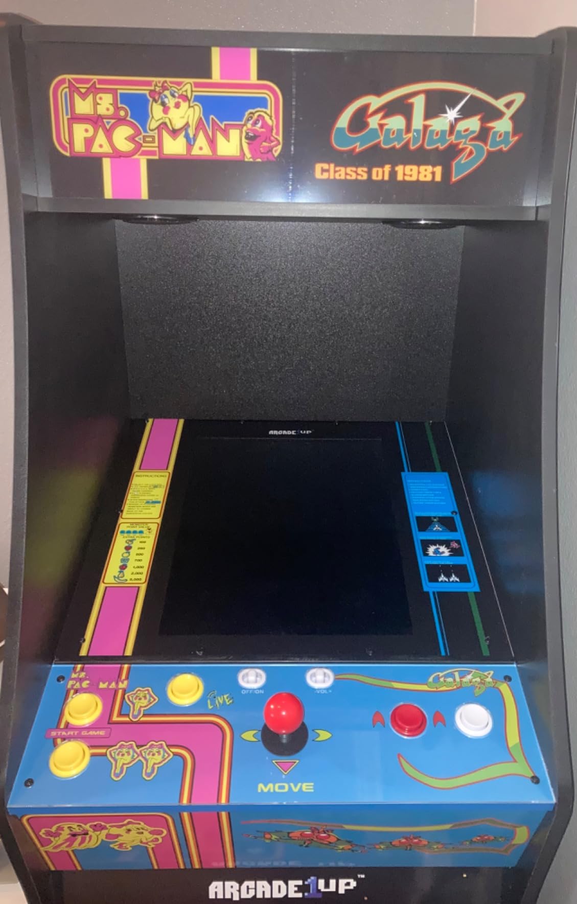 Arcade1Up Pac-Man Deluxe Arcade Gaming Cabinet, 14 Classic Games customer photo 2