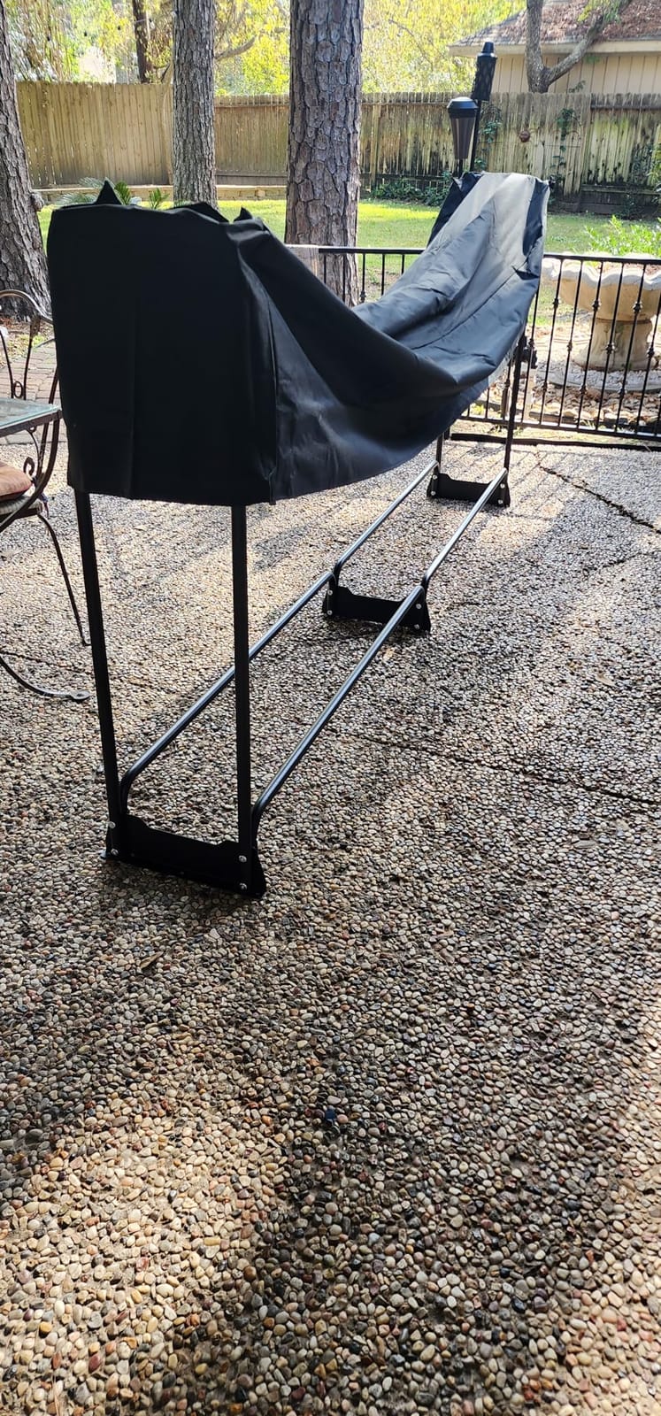 VEVOR 12.7FT Outdoor Firewood Rack with Cover, Firewood Holder for 3/4 Cord customer photo 2