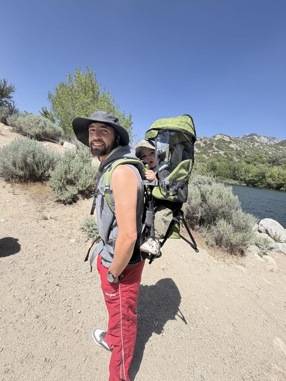 besrey Toddler Hiking Backpack Carrier-Adjustable Padded Shoulder Straps customer photo 2