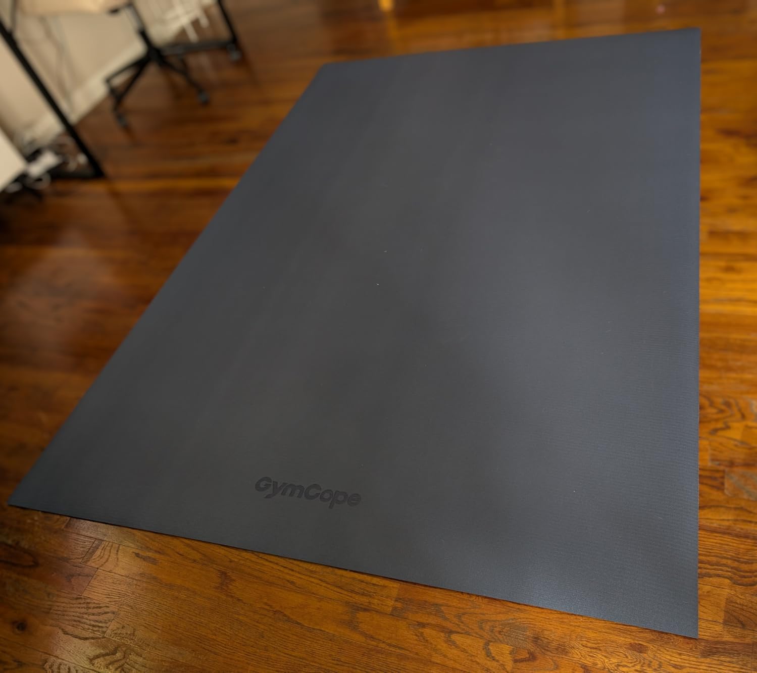 GymCope Large Exercise Mat for Home Workouts, 12x6/10x6/9x6/8x6/7x5/6x4 ft customer photo 1