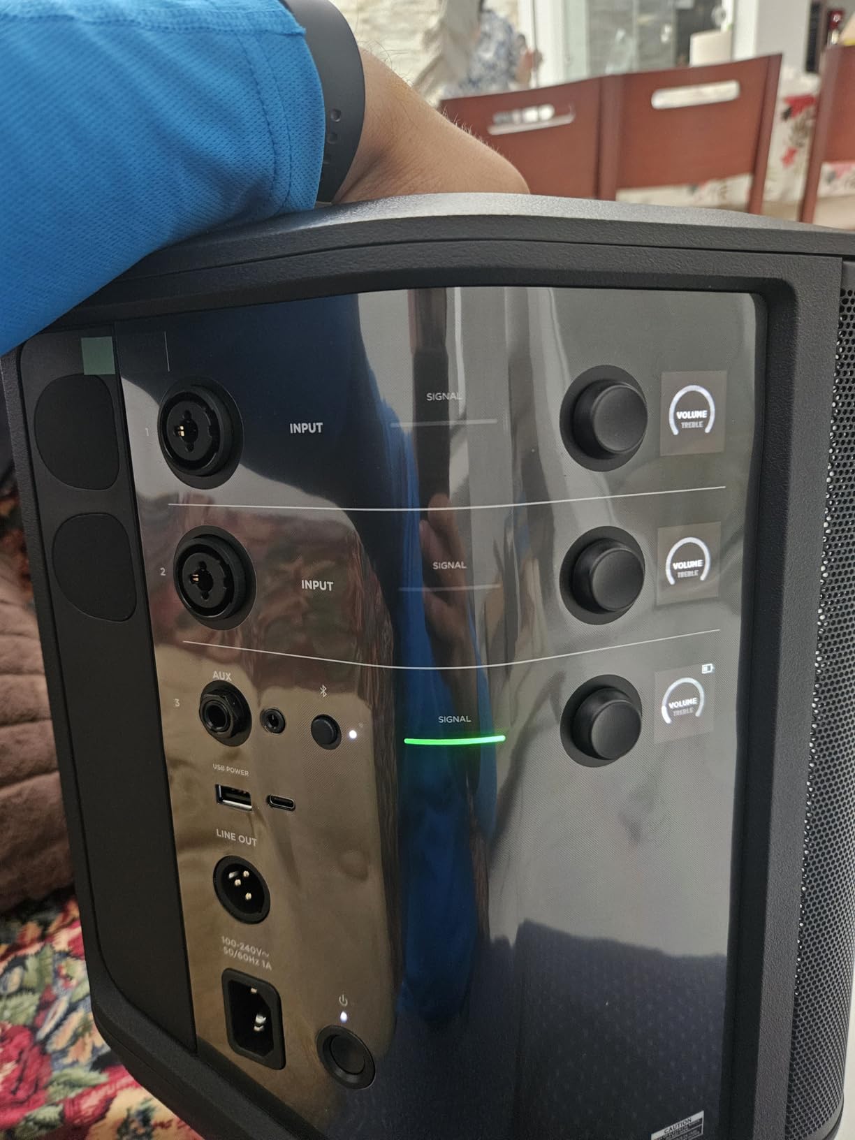 Bose S1 Pro+ All-in-One PA Speaker - Powered, Wireless PA System, Multiple Positioning Options, Ergonomic Carry Handle, Up to 11 Hours of Playtime, Black customer photo 1