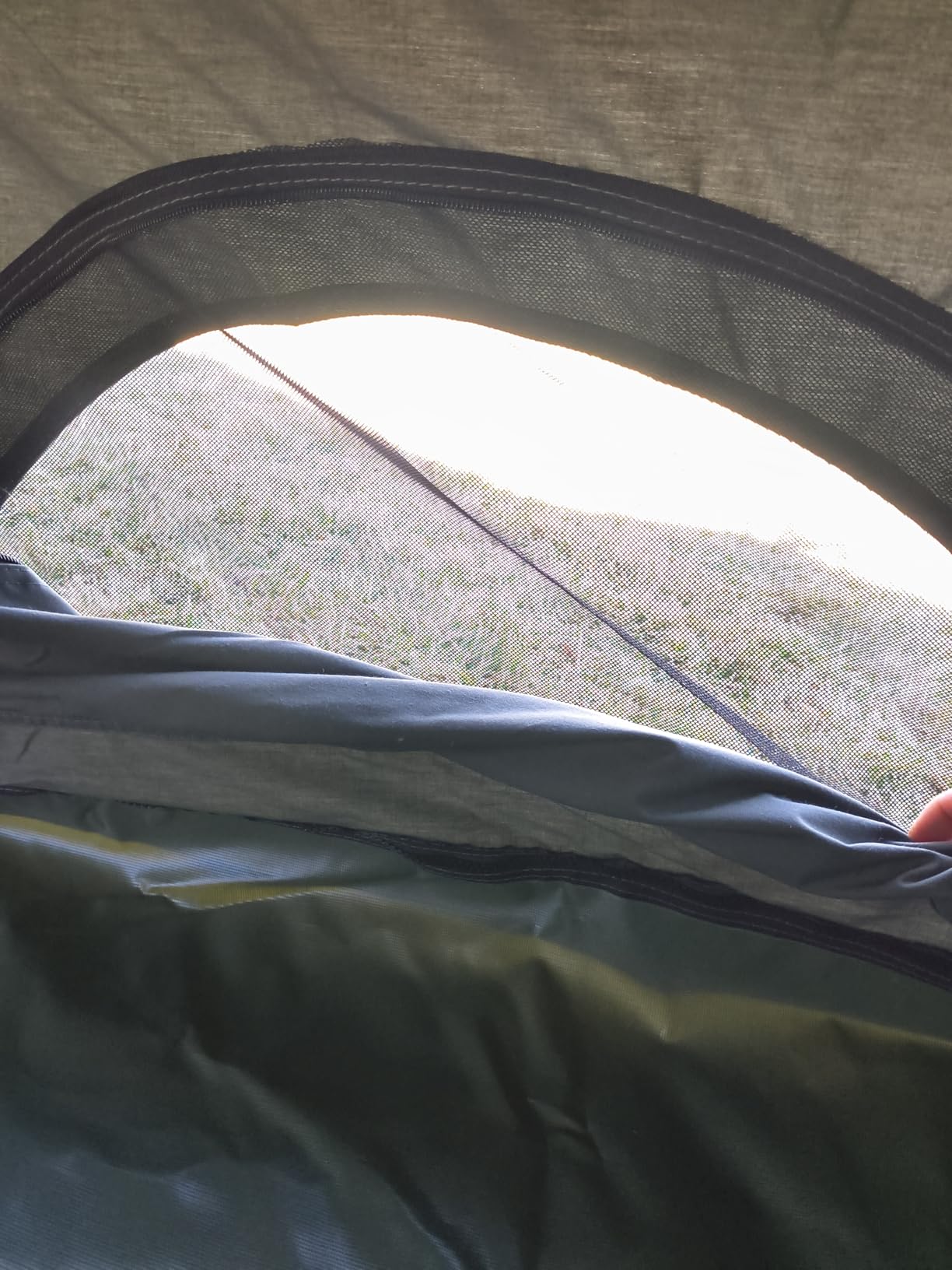 10/13/16/20ft Canvas Bell Tent with Stove Jack & Removable Floor customer photo 2