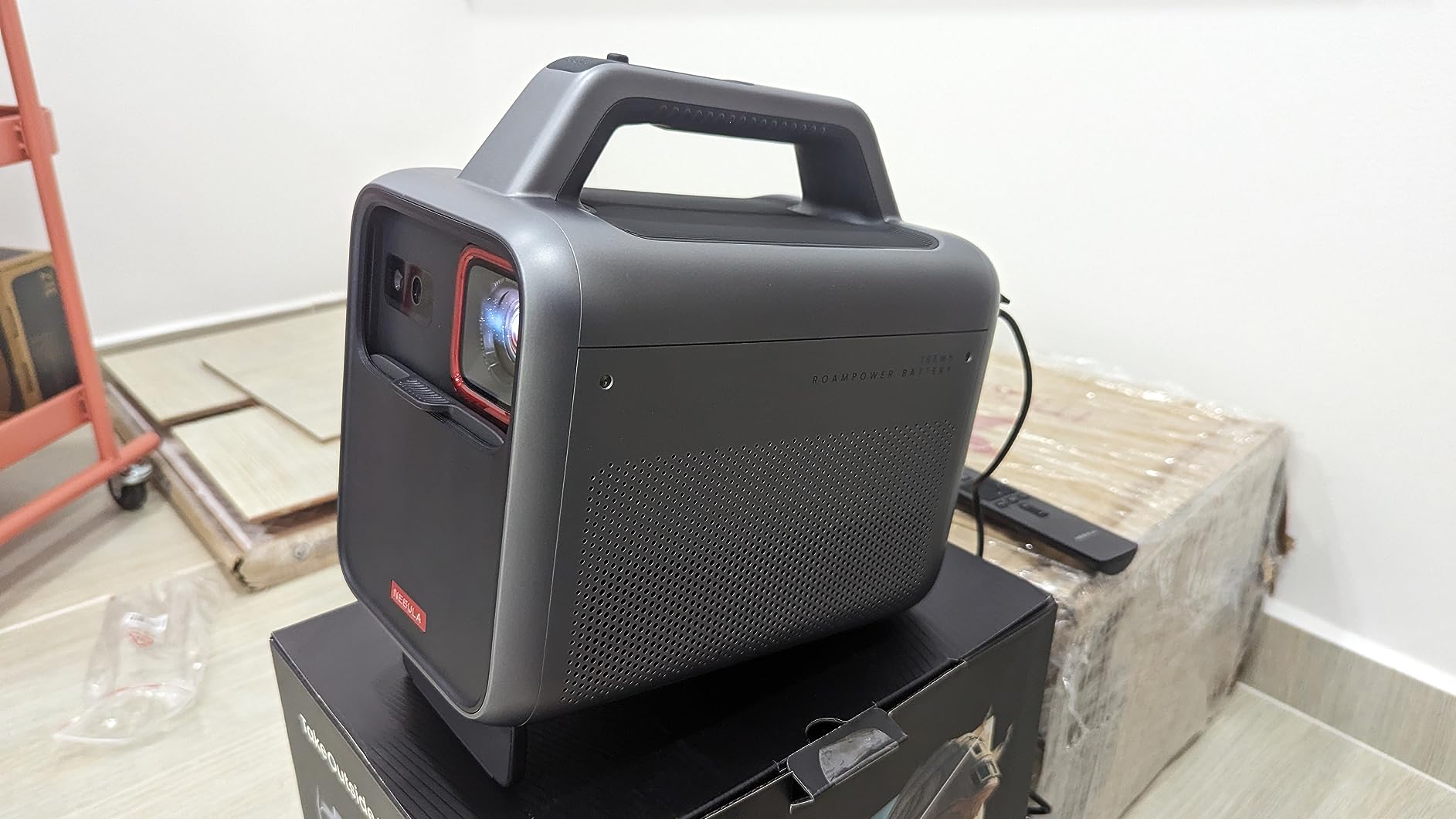 NEBULA Mars 3 Outdoor Portable Projector, 5H Battery customer photo 1