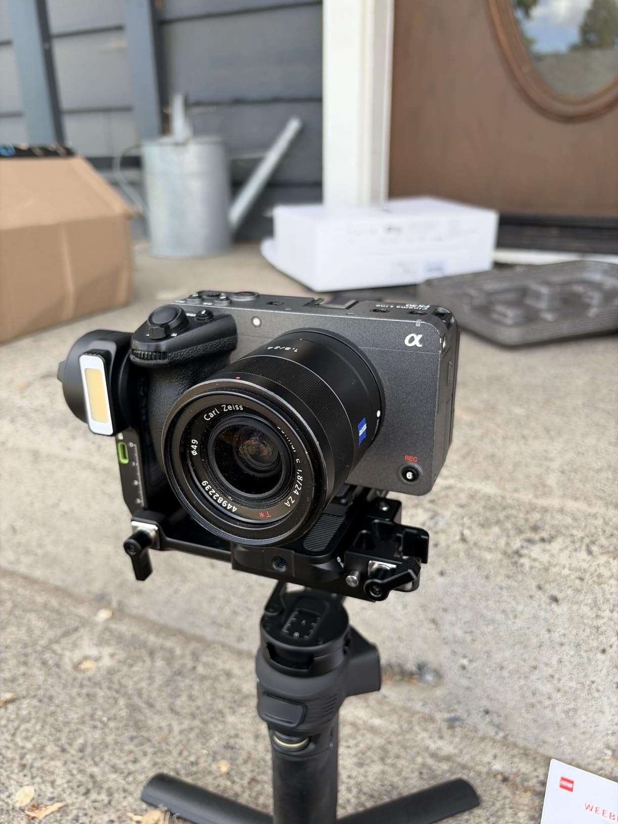 ZHIYUN Weebill 3S [Official] 3KG Payload Gimbal Stabilizer with Fill Light customer photo 2