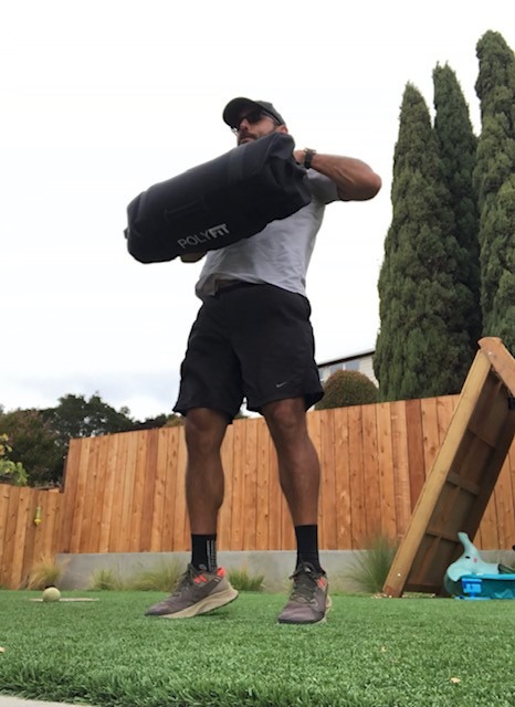 Polyfit Classic Sandbag - Workout Sandbag with 8 Gripping Handles customer photo 2