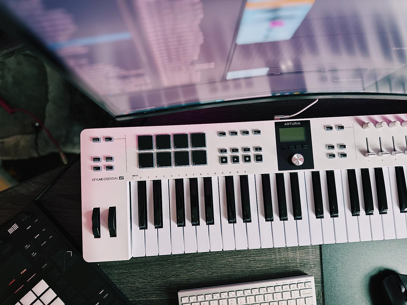 Arturia KeyLab Essential mk3 — 49 Key USB MIDI Keyboard Controller with Analog Lab V Software Included customer photo 1