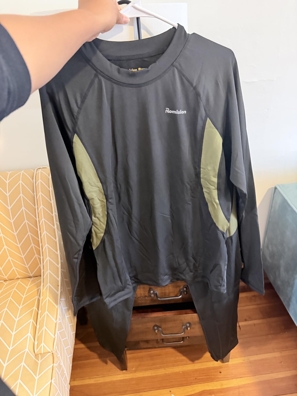 romision Thermal Underwear for Men Long Johns Set Hunting Gear Base Layer customer photo 2