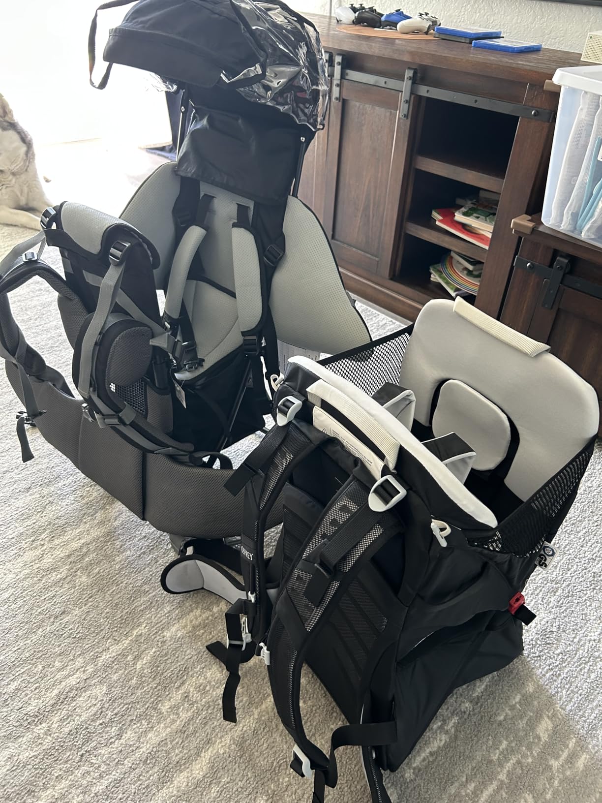 besrey Toddler Hiking Backpack Carrier-Adjustable Padded Shoulder Straps customer photo 2