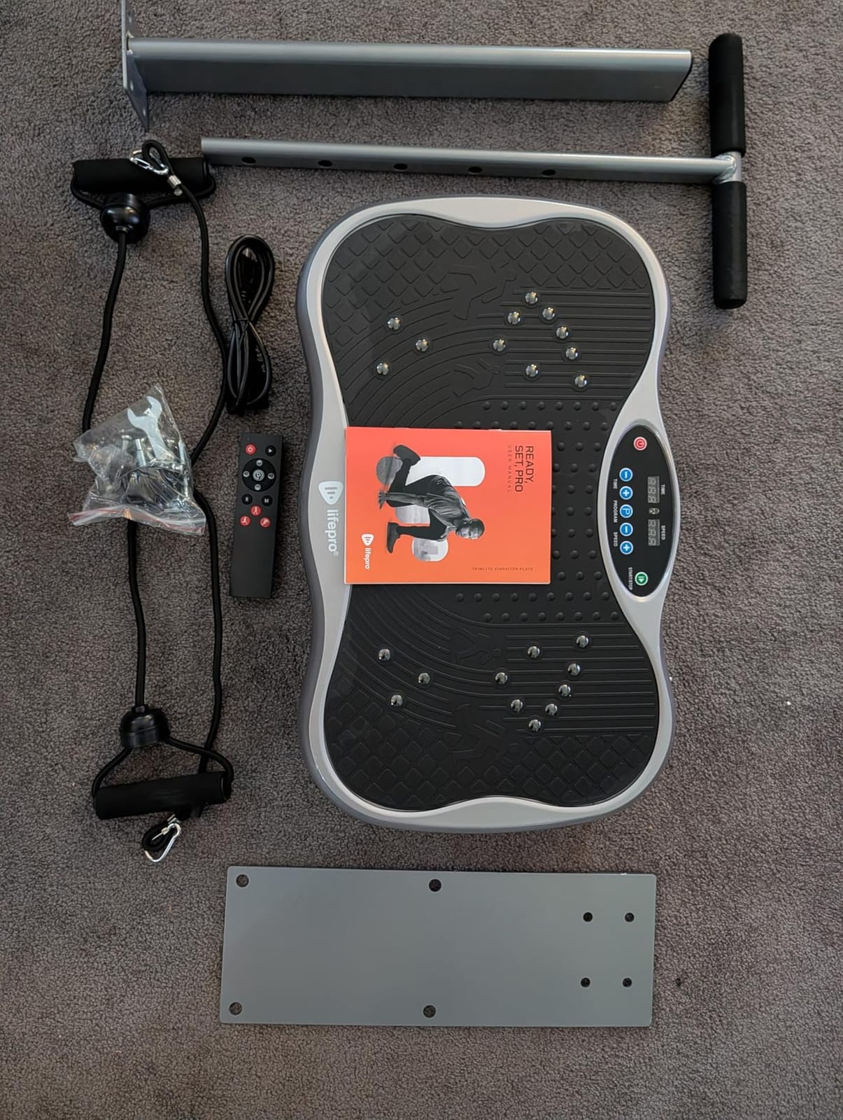 Lifepro TrimLite Vibration Plate with Handles and Magnetic Acupoints customer photo 2
