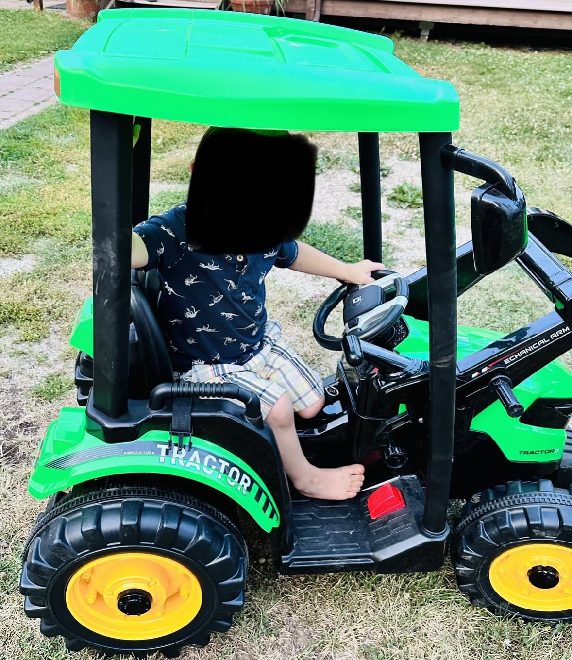 Kidsera 24V Extra-Large 3-in-1 Kids Ride On Tractor w/Loader & Trailer customer photo 1